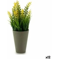Pianta Decorativa Fiore Plastica 12 X 22 X 12 Cm (12 Unità)