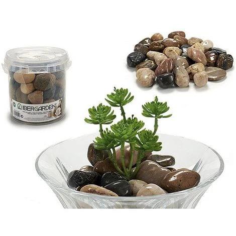 Contenitore Marrone Pietra (16,5 X 14,5 X 16,5 Cm)