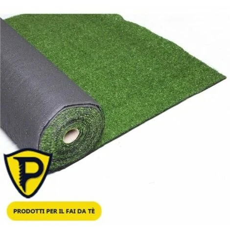 Prato Sintetico 7 Mm Manto Erboso Finta Erba Per Giardino Tappeto Erboso Esterno – 1x5 M
