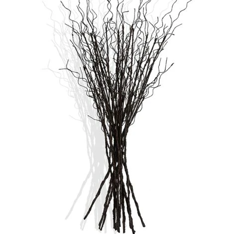 Muschio Artificiale Ramo Di Corallo Bastone Pieghevole Pianta Realistica Decorazioni Per La Casa Fiore Da Sposa Ramo Da Parete Vaso Da Pavimento Stucco (nero) - immagine 2