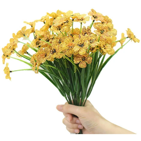 Primavera Viola Fiori Artificiali Fiori Fai Da Te Fotografia Puntelli Fiori Di Seta Decorazione Di Nozze Rose - immagine 2