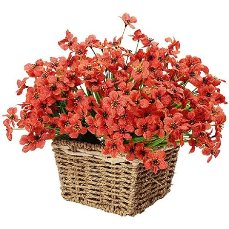 Primavera Viola Fiori Artificiali Fiori Fai Da Te Fotografia Puntelli Fiori Di Seta Decorazione Di Nozze Rose - immagine 3