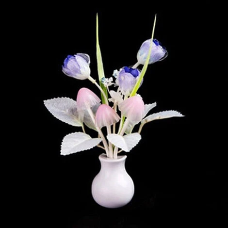 Fiori Di Funghi Decorazione Della Camera Da Letto Senso Di Luce Lampada Da Notte A LED Lampada Da Notte Per La Decorazione Della Casa - immagine 4